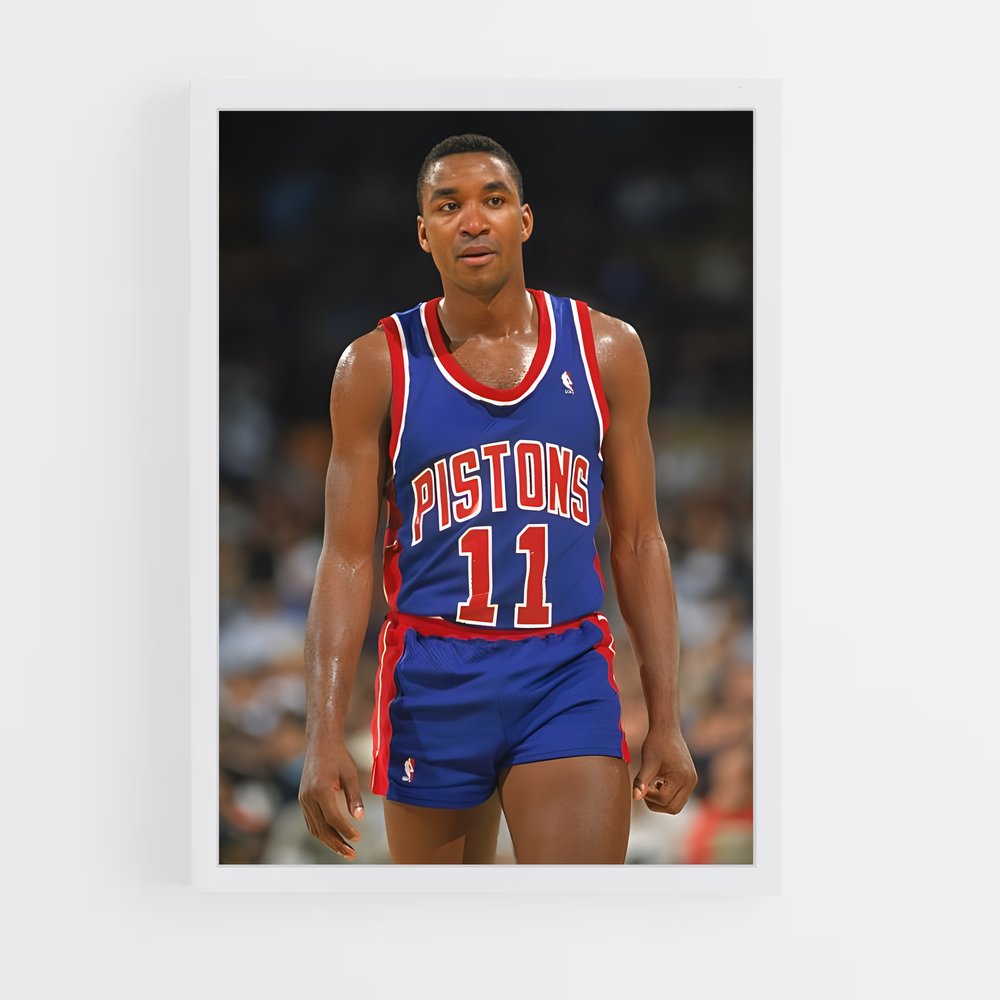 Poster Isiah de thomas – affiche Basketball (vue 3)